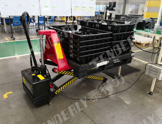 半电动剪杆车应用