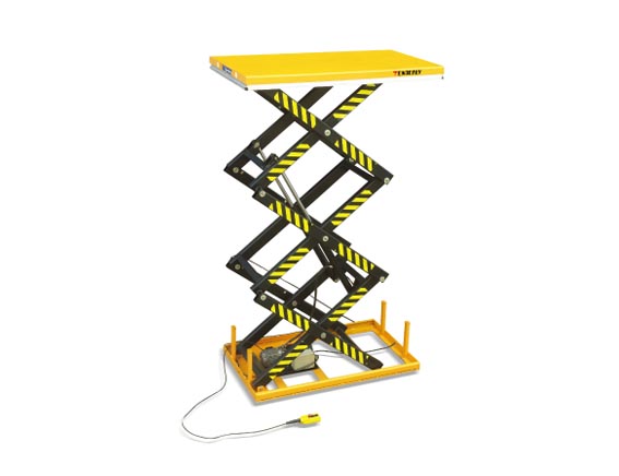 三剪式电动升降平台