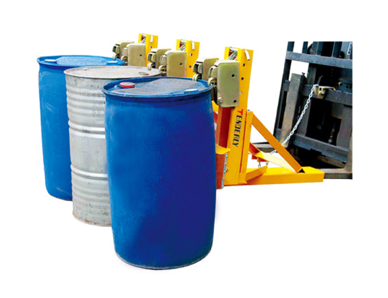 叼扣式叉车专用油桶搬运夹（重载专业型）