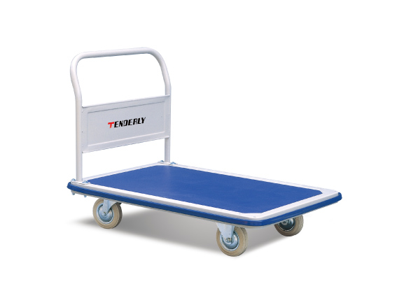 大台面钢制平板推车