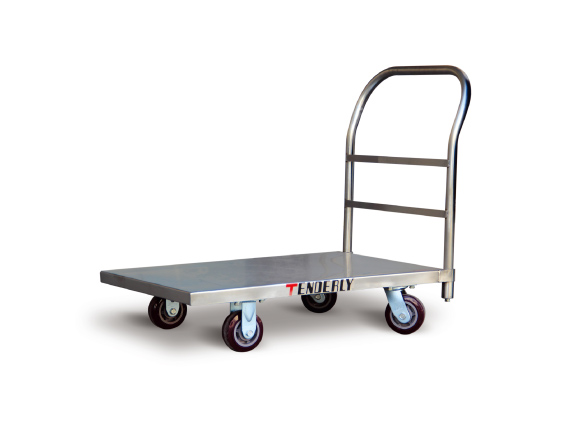 重载型不锈钢平板推车