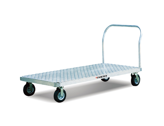 重载型铝制平板推车